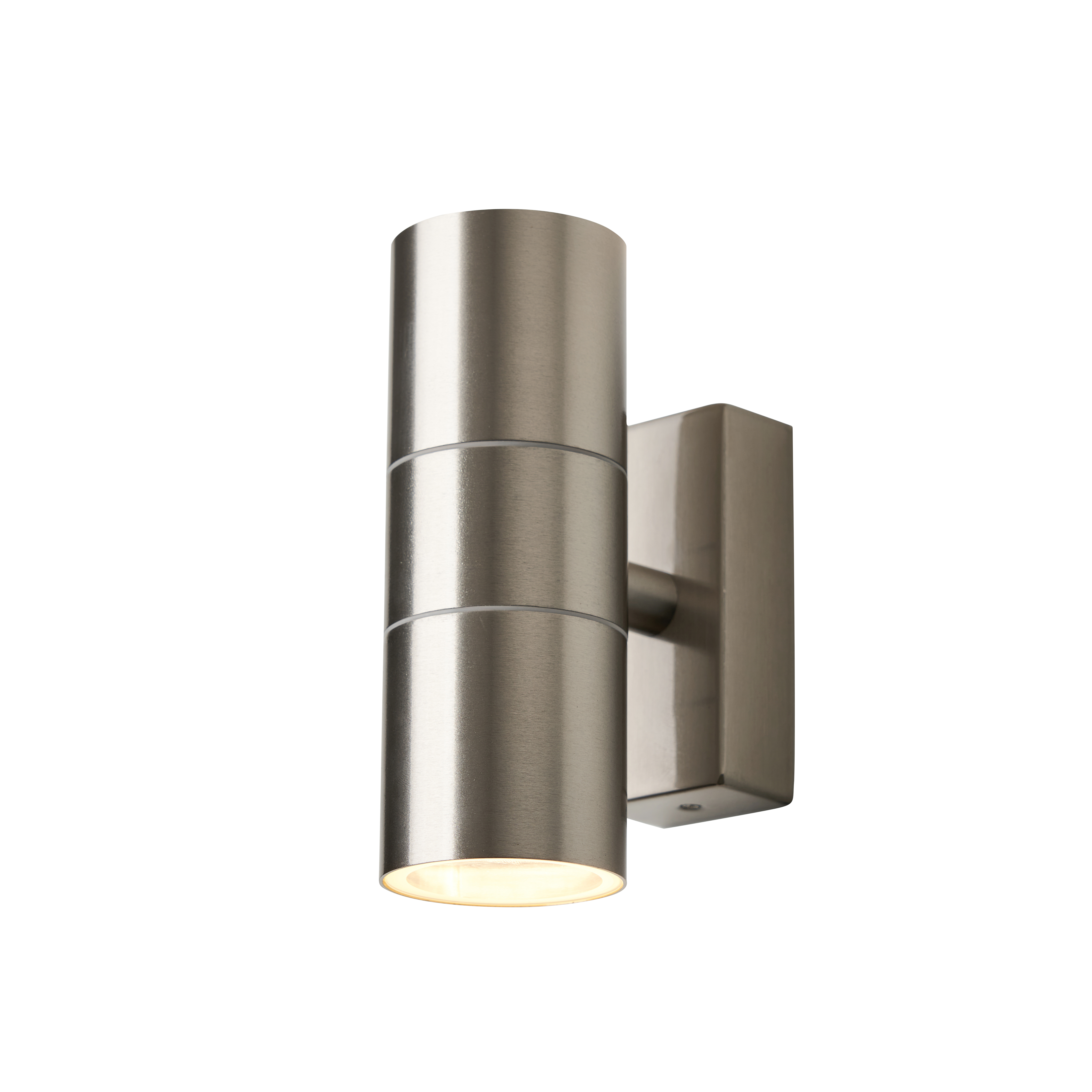 Leto 2 Light Up and Down Outdoor Wall Light Stainless Steel